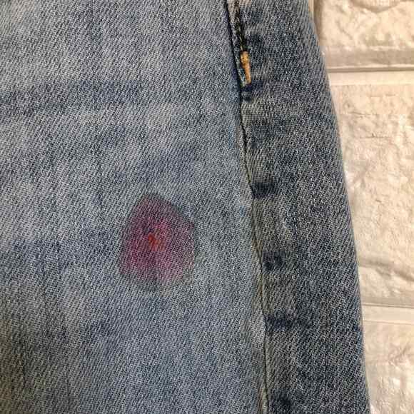 Universal thread‎ straight stretch high-rise button Blue Jeans Women’s Size 6 - Picture 7 of 7